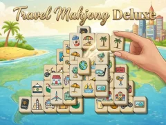 Travel Mahjong Deluxe — 無料オンラインゲーム
