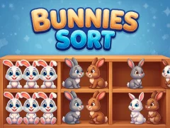 ゲームBunnies Sortオンライン