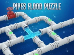 ゲームPipes Flood Puzzleオンライン