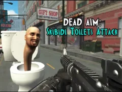 ゲームDead Aim: Skibidi Toilets Attackオンライン