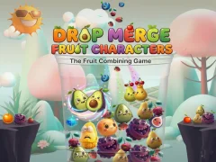 ゲームDrop Merge Fruit Charactersオンライン