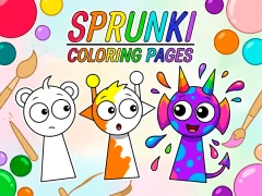 ゲームSprunki Coloring Pagesオンライン