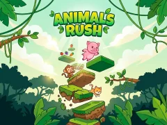 ゲームAnimals Rushオンライン