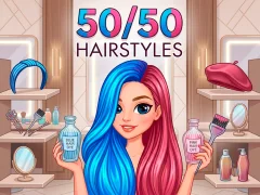 50/50 Hairstyles — 無料オンラインゲーム