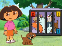 ゲームDora The explorer Dora's Puppy Adventureオンライン