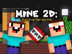 ゲームMine 2D Survival Herobrineオンライン