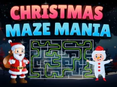 ゲームChristmas Maze Maniaオンライン