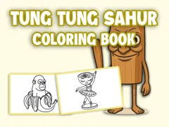 ゲームTung Tung Sahur Coloring Bookオンライン