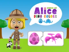 World of Alice Dino Colors — 無料オンラインゲーム