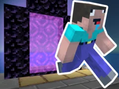 ゲームNoob Steve Parkourオンライン