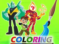Ben 10 Coloring — 無料オンラインゲーム