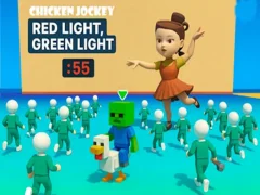 Chicken Jockey: Red Light, Green Light — 無料オンラインゲーム