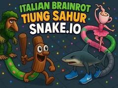 Italian Brainrot Tung Sahur Snake.io — 無料オンラインゲーム