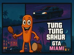Tung Tung Sahur GTA Miami — 無料オンラインゲーム