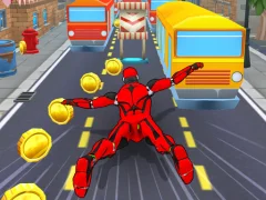 Subway Run Superhero Robot — 無料オンラインゲーム