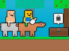 Baby Noob vs Baby Obby Horse — 無料オンラインゲーム