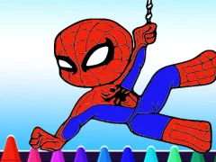 Spiderman Coloring book — 無料オンラインゲーム
