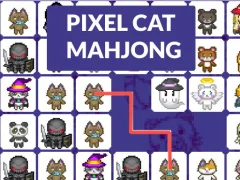 ゲームPixel cat mahjongオンライン
