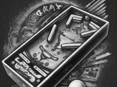 Pinball Black N White — 無料オンラインゲーム