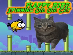 Flappy Bird Spinning oia oia Cat — 無料オンラインゲーム