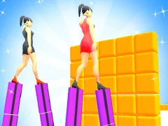Heels Run Race - Stack Rider — 無料オンラインゲーム