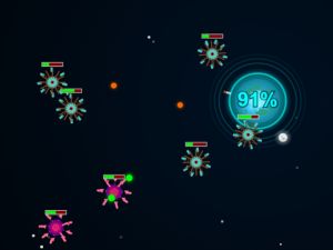 ゲームエイリアンクリッカーの侵略者オンライン