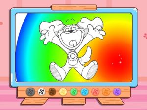 ゲーム塗り絵：Dogdayオンライン