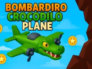 ゲームBombardiro Crocodilo飛行機オンライン