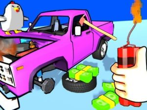ゲーム車をバラバラに叩きます！オンライン