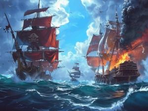 ゲーム海賊船：ビルドと戦いオンライン