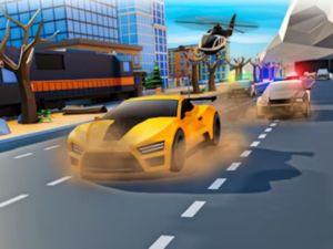 ゲーム警察のカーチェイスジグザグエスケープ3dオンライン