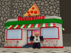 ゲームObbyピザ配達オンライン