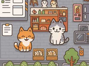 ゲーム猫ミニレストランオンライン