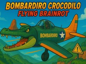 ゲームBombardiro Crocodilo Flying Brainrotオンライン
