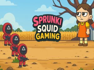 ゲームSprunki Squid Gamingオンライン