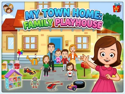 My Town Home: Family Playhouse — 無料オンラインゲーム