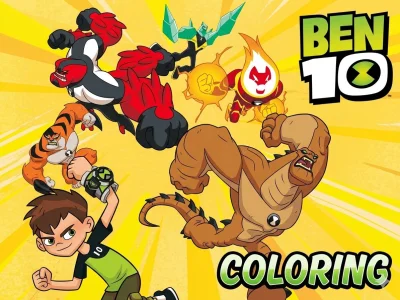 Ben 10 Coloring — 無料オンラインゲーム