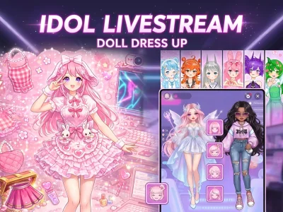 Idol Livestream: Doll Dress Up — 無料オンラインゲーム