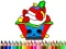 Back To School: Cake Coloring Book — 無料オンラインゲーム