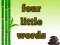 ゲームFour Little Wordsオンライン