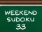Weekend Sudoku 33 — 無料オンラインゲーム
