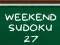 Weekend Sudoku 27 — 無料オンラインゲーム