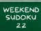 Weekend Sudoku 22 — 無料オンラインゲーム