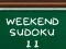 Weekend Sudoku 11 — 無料オンラインゲーム