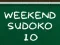 Weekend Sudoku 10 — 無料オンラインゲーム