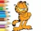 Coloring Book: Garfield Hamburger — 無料オンラインゲーム