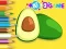 Coloring Book: Avocado Fruit — 無料オンラインゲーム