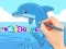 Coloring Book: Cute Dolphin — 無料オンラインゲーム