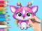 Coloring Book: Cute Fluvsies — 無料オンラインゲーム