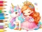 Coloring Book: Unicorn Secret Whisper — 無料オンラインゲーム